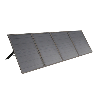 Panel Surya Lipat Polikristalin 100w Portabel Ringan Untuk Luar Ruangan