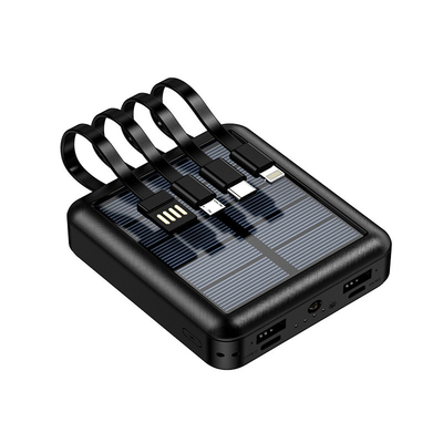 Ultra Slim Travel Solar Charger 10000mah Solar Panel Untuk Mengisi Power Bank
