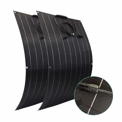 Panel Surya Monokristalin 12V 100w yang Dapat Ditekuk Fleksibel