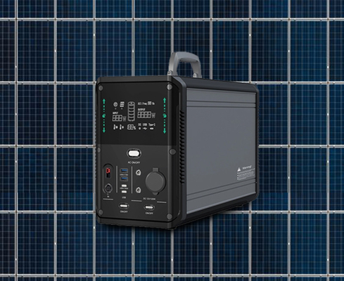 Portable Solar Backup Generator 3000W Puncak 5521×2 Port 120W 12V