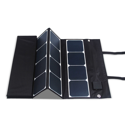 Pengisi Daya Baterai Panel Surya 120 Watt Baterai 12v Untuk Berkemah Di Luar Ruangan