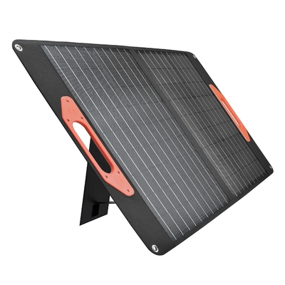 Baterai Etfe Portabel Solar Powered Trickle Charger 100W Untuk Musim Panas Berkemah Van RVS