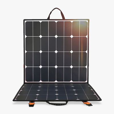 18V 32v 100w Baterai Pengisi Daya Panel Surya Lipat Untuk Kapal OEM
