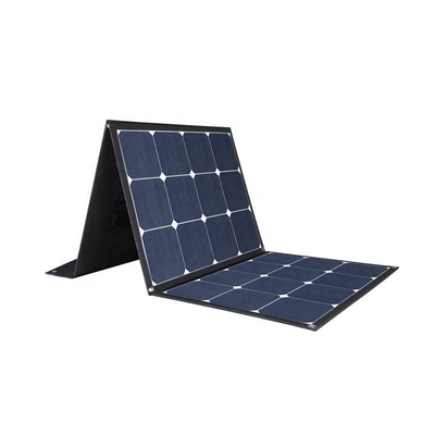 Pengisi Daya Telepon Tenaga Surya Silikon Monokristalin Pengisi Daya Surya Portabel 50w 80w