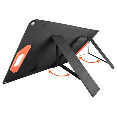 100w Etfe Solar Charger Power Bank Panel Untuk Musim Panas Berkemah Van RV