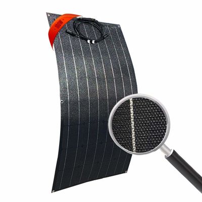 100 Watt Tahan Air Fleksibel Monocrystalline Solar Panel Mono Solar Module Untuk RV