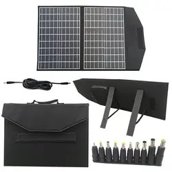 Fleksibel 5 Lipat Solar Panel Lipat 100W 18v Solar Cell Panel Untuk Rumah Luar Ruangan