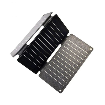 Pengisi Daya USB 12V Panel Surya Portabel Panel Surya Lipat Silikon Monokristalin 21W