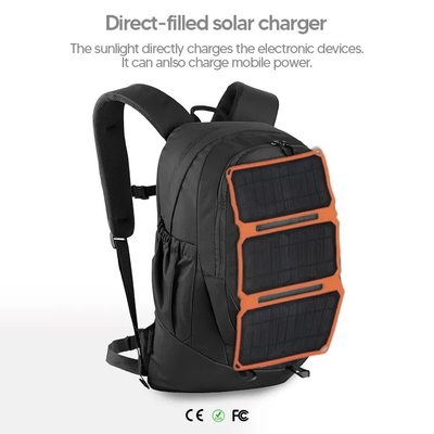 Panel Surya Kecil Mini 15W Panel Sola Lipat Tahan Air Luar Ruangan Portabel