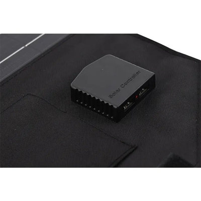 Mini Solar Charger Portable Solar Panel 15W Lipat Dengan USB Ganda Untuk Ponsel Laptop
