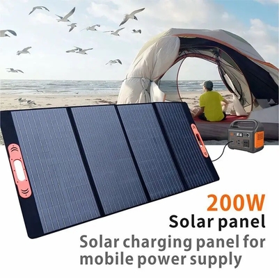 Panel Surya Portabel Mini Lipat 400w Panel Surya Tipis Fleksibel Monocrystalline