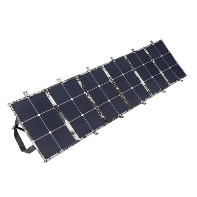 Portable 120w Folding Solar Panel Mono Solar Cell Laminasi ETFE