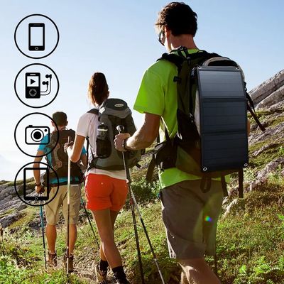 Panel Surya Lipat Mini 120w Untuk Smartphone / Kamera / PSP / Power Bank