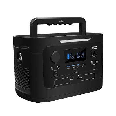 Lithium Portable Lifepo4 Solar Power Bank Station 1000W Outdoor Untuk Auto Camping