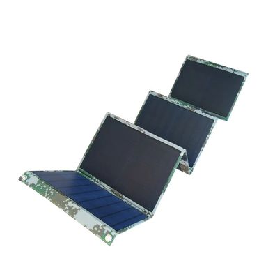 Sistem Panel Surya 120W 300W 600W Pengisian Daya Ponsel Sel Lipat Luar Ruangan Untuk Rumah