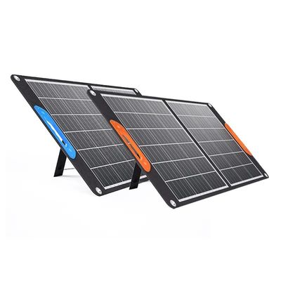60W 100W 150W Portable Folding Solar Panels 200W Untuk Camping Luar Ruangan