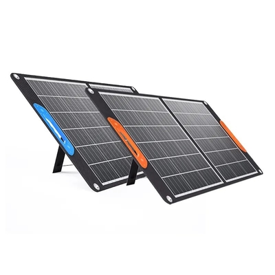 Cina Produsen Harga Murah 60W 100W 150W 200W Panel Surya Lipat Portabel untuk Berkemah Di Luar Ruangan