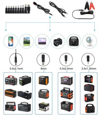 Portable Sunpower Solar Panel 6 Fold ETFE 60W Bag Handling Lipat Pengisi Daya