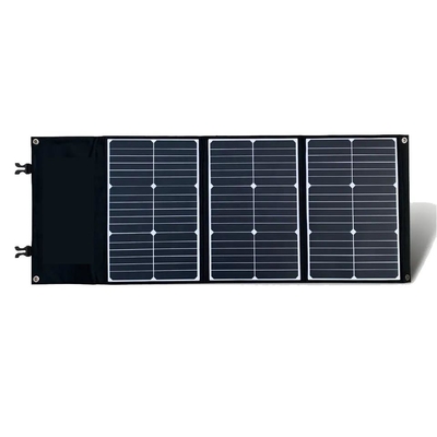 Kualitas tinggi portabel Sunpower 6 Lipat ETFE 60W 110w 220w Lipat Panel Surya tas Pembangkit Listrik Charger produsen