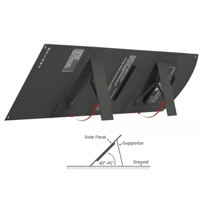 Efisiensi Tinggi Lipat Tahan Air 21W 40W 60W 80W 120W 200W Panel Surya