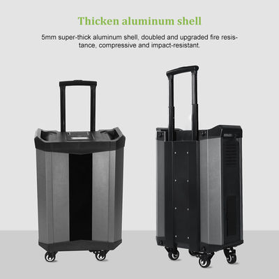 2000 Watt Camping Lifepo4 Pembangkit Listrik Tenaga Surya Pembangkit Listrik Portabel Dengan Outlet AC