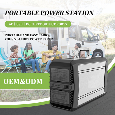 Baterai Lithium Off Grid Portable Power Station 500wh Generator System
