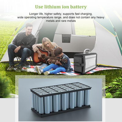 Baterai Lithium Off Grid Portable Power Station 500wh Generator System
