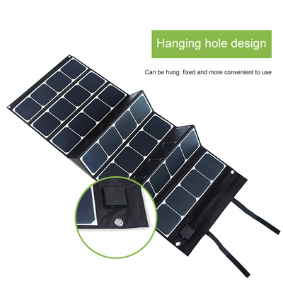 120W Off Grid Usb Panel Surya Lipat Untuk Berkemah Di Luar Ruangan Vanlife