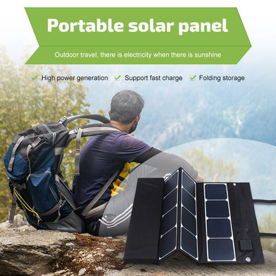180W Sunpower Foldable Solar Panel Untuk Power Bank Camping Travel Boat