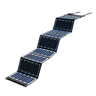 Panel Surya Lipat Portabel 60W Dengan Teknologi ETFE USB-C