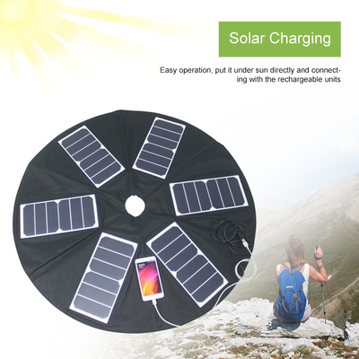 YSERA Sunpower Cell Phone Solar Usb Charger 39w Disesuaikan