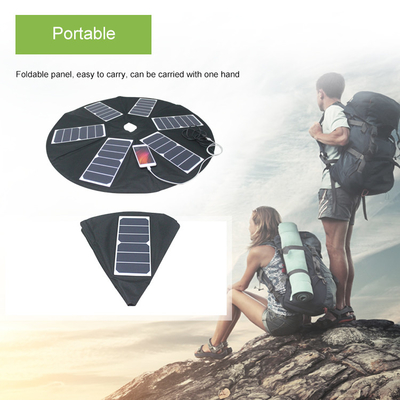 YSERA Sunpower Cell Phone Solar Usb Charger 39w Disesuaikan