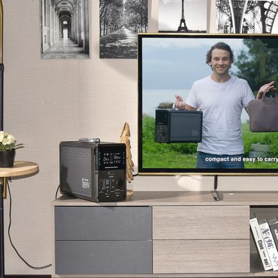 Lithium Ion Emergency Solar Generator Pembangkit Listrik Portabel Lifepo4 3000W