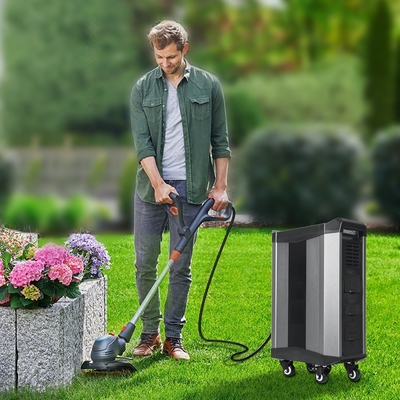 4000W Stasiun Generator Tenaga Surya Portabel Untuk Rumah 50Hz