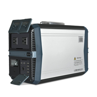 Pengisian Cepat Pembangkit Listrik Tenaga Baterai 1500w Solar Generator Lifepo4 Dengan Pasokan UPS
