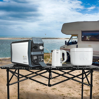 Pengisian Cepat Pembangkit Listrik Tenaga Baterai 1500w Solar Generator Lifepo4 Dengan Pasokan UPS