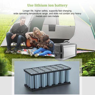 1000w Kecil Portable Powerstation 220v Generator Dengan Panel Surya
