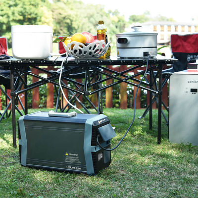 Pembangkit Listrik Tenaga Surya Portabel Fungsi MPPT Surya Paket Baterai Lithium 12v DC