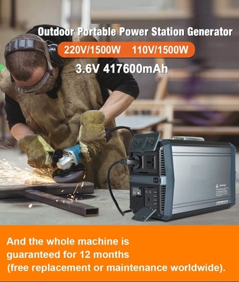 Pembangkit Listrik MPPT Li Ion Generator Inverter Bertenaga Surya 1500W