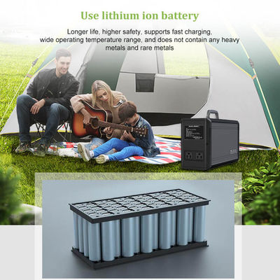 MSDS 1075Wh Smart Solar Panel Generator Dengan Baterai Lithium Ion Powered