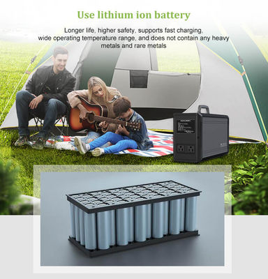 Baterai Lifepo4 Pembangkit Listrik Portabel Pembangkit Listrik Portabel Untuk Kulkas 1000wh