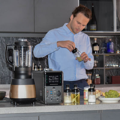 MPPT Lifepo4 Solar Generator Generator Listrik Dengan Panel Surya 1000W