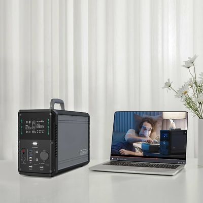 Rumah AC 1500w Tahan Air Solar Powered Inverter Generator Baterai Lifepo4 28.8v 48ah