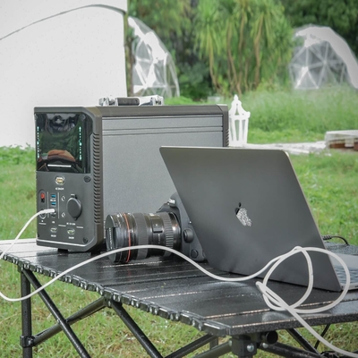 Camping Solar Panel Portable Generator 1500W Pembangkit Listrik Tenaga Surya Darurat