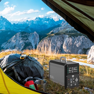 Pembangkit Listrik Li Ion Isi Ulang 3000w Solar Generator Power Supply Portabel Untuk Berkemah