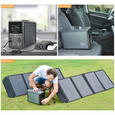 Pembangkit Listrik Li Ion Isi Ulang 3000w Solar Generator Power Supply Portabel Untuk Berkemah