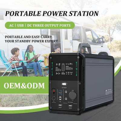 Pembangkit Listrik Tenaga Surya Lifepo4 1kw portabel 220v 110v