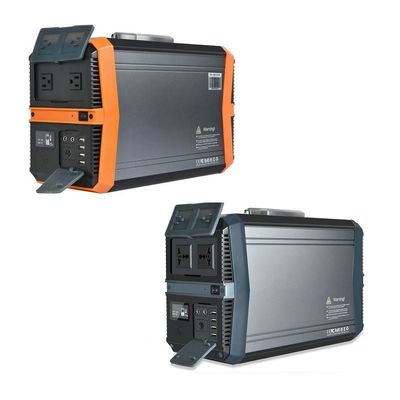 Ac 110v 220v Stasiun Pembangkit Tenaga Surya 1503Wh 12v Paket Baterai Lithium