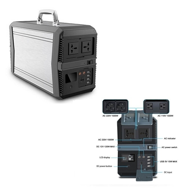 Pembangkit Listrik MPPT Li Ion Generator Inverter Bertenaga Surya 1500W