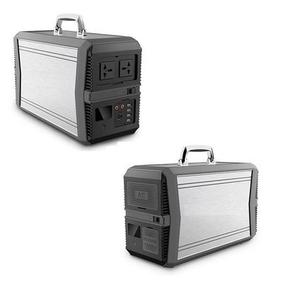 Baterai Lithium AC 220v Solar Generator Lifepo4 Pembangkit Listrik Portabel 1000W